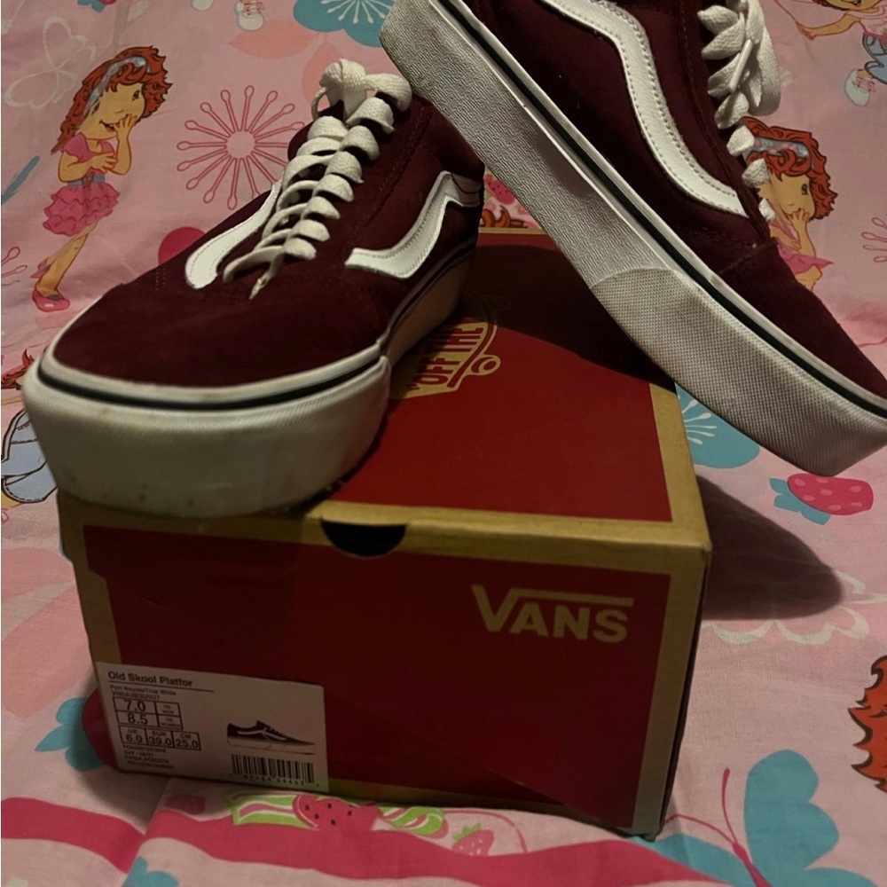 Vans Burgundy